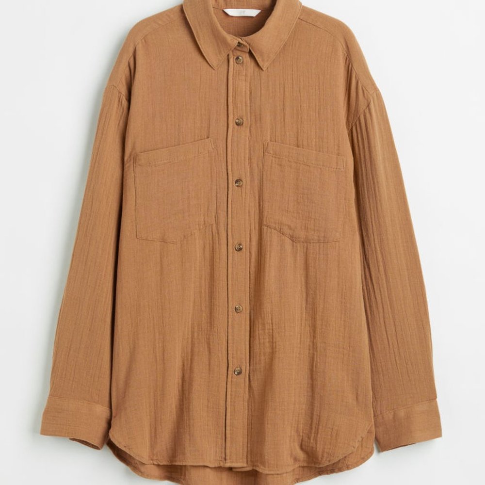 H&M Cotton Linen Shirt